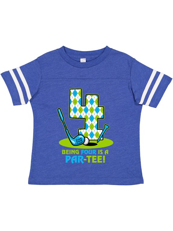 Golf Par-tee 4th Birthday Boys Toddler T-Shirt