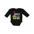 thumbnail image 1 of Inktastic Golfing Daddys Little Putter Boys or Girls Long Sleeve Baby Bodysuit, 1 of 5