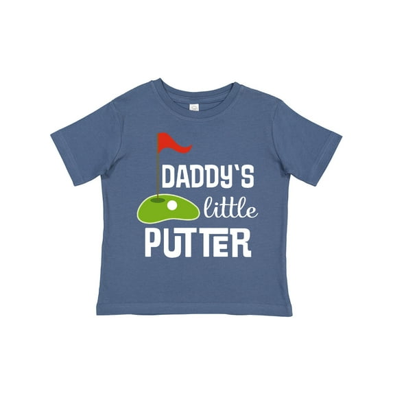 Inktastic Golfing Daddys Little Putter Boys or Girls Toddler T-Shirt