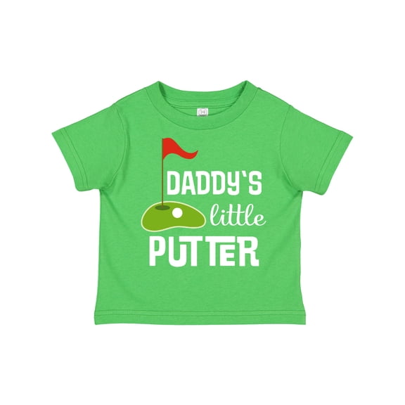 Inktastic Golfing Daddys Little Putter Boys or Girls Toddler T-Shirt