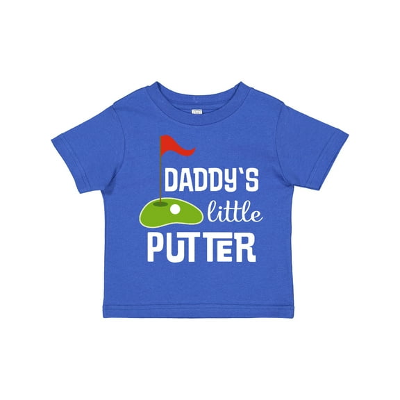 Inktastic Golfing Daddys Little Putter Boys or Girls Toddler T-Shirt