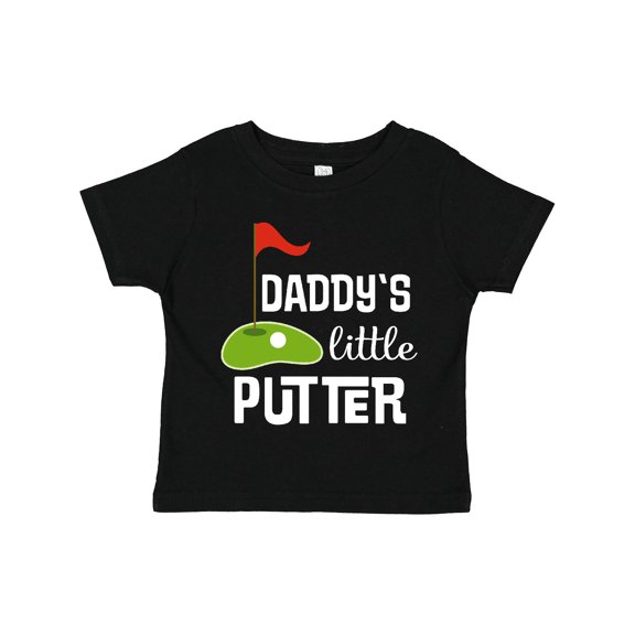 Inktastic Golfing Daddys Little Putter Boys or Girls Toddler T-Shirt