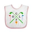 thumbnail image 1 of Inktastic Golfing Gifts for Kids Golf Boys or Girls Baby Bib, 1 of 4