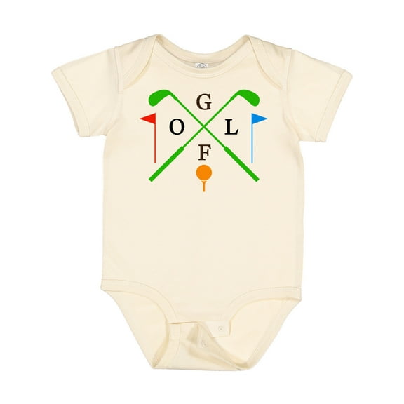 Inktastic Golfing Gifts for Kids Golf Boys or Girls Baby Bodysuit