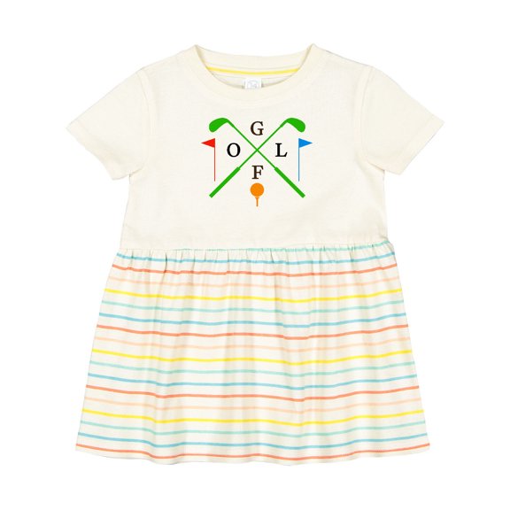 Inktastic Golfing Gifts for Kids Golf Girls Baby Dress
