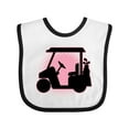 thumbnail image 1 of Inktastic Golfing Girls Golf Cart Girls Baby Bib, 1 of 4