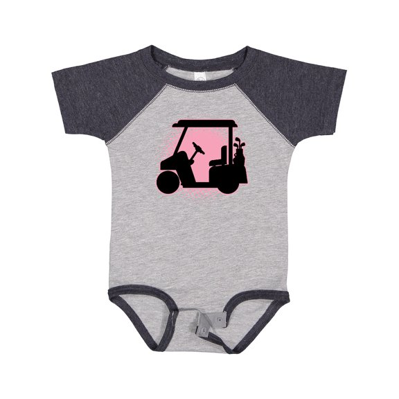 Inktastic Golfing Girls Golf Cart Girls Baby Bodysuit