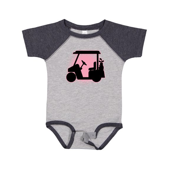 Inktastic Golfing Girls Golf Cart Girls Baby Bodysuit