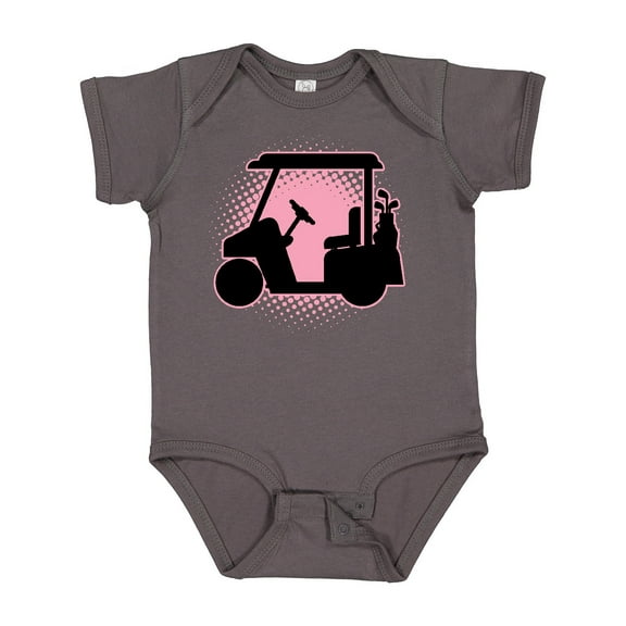 Inktastic Golfing Girls Golf Cart Girls Baby Bodysuit