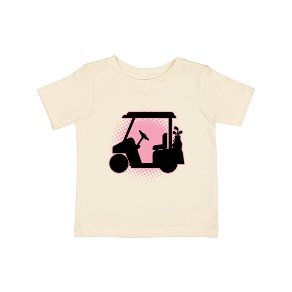 Inktastic Golfing Girls Golf Cart Girls Baby T-Shirt