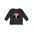 thumbnail image 1 of Inktastic Golfing Girls Golf Cart Girls Long Sleeve Toddler T-Shirt, 1 of 5