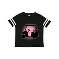 thumbnail image 1 of Inktastic Golfing Girls Golf Cart Girls Toddler T-Shirt, 1 of 5