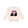 thumbnail image 1 of Inktastic Golfing Girls Golf Cart Toddler Sweatshirt, 1 of 4