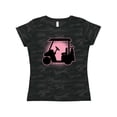thumbnail image 1 of Inktastic Golfing Girls Golf Cart Women's T-Shirt, 1 of 5