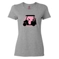 thumbnail image 1 of Inktastic Golfing Girls Golf Cart Women's T-Shirt, 1 of 5
