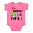 thumbnail image 1 of Inktastic Golfing Grandpa Little Putter Boys or Girls Baby Bodysuit, 1 of 5