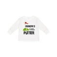 thumbnail image 1 of Inktastic Golfing Grandpa Little Putter Boys or Girls Long Sleeve Toddler T-Shirt, 1 of 5
