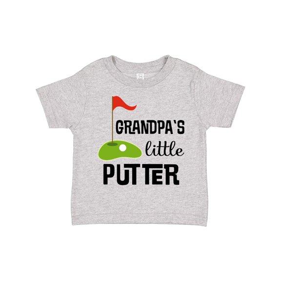 Inktastic Golfing Grandpa Little Putter Boys or Girls Toddler T-Shirt