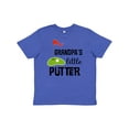 thumbnail image 1 of Inktastic Golfing Grandpa Little Putter Youth T-Shirt, 1 of 5