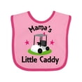 thumbnail image 1 of Inktastic Golfing Mamas Little Caddy Grandkids Golf Girls Baby Bib, 1 of 4