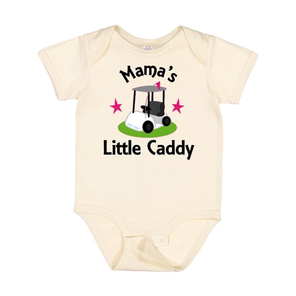 Inktastic Golfing Mamas Little Caddy Grandkids Golf Girls Baby Bodysuit