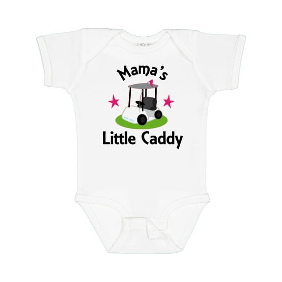 Inktastic Golfing Mamas Little Caddy Grandkids Golf Girls Baby Bodysuit