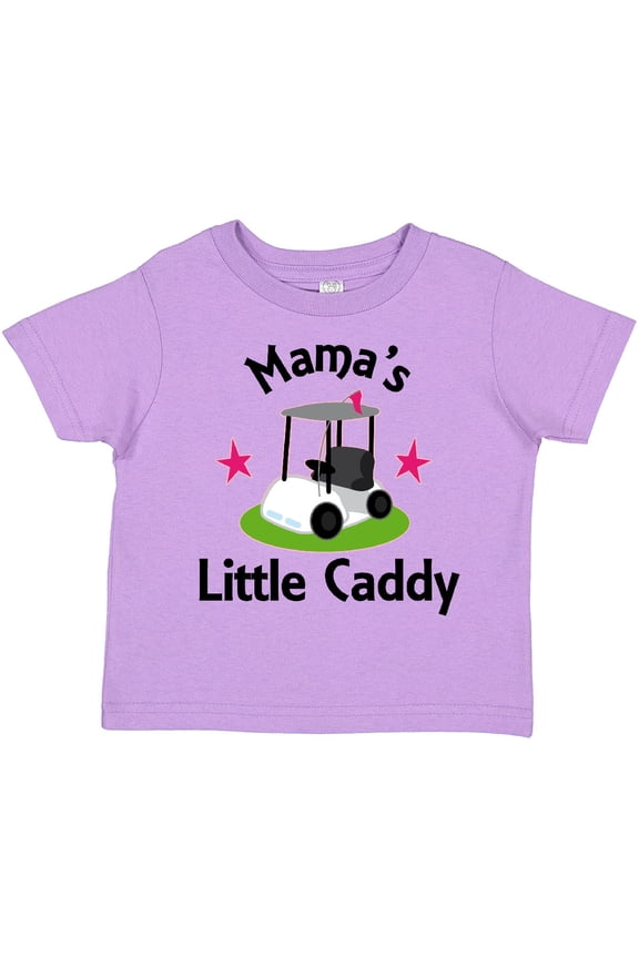 Golfing Mamas Little Caddy Grandkids Golf Girls Toddler T-Shirt