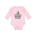 thumbnail image 1 of Inktastic Golfing Mommy is Awesome at Golf Boys or Girls Long Sleeve Baby Bodysuit, 1 of 5