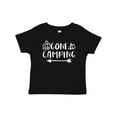 thumbnail image 1 of Inktastic Gone Camping Boys or Girls Baby T-Shirt, 1 of 5