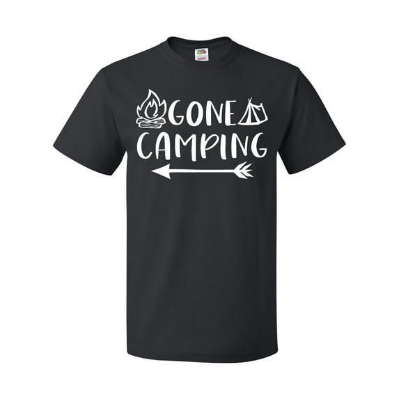Inktastic Gone Camping T-Shirt