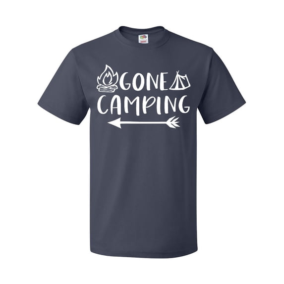 Inktastic Gone Camping T-Shirt