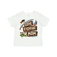 thumbnail image 1 of Inktastic Gone Fishing with My Mom Boys or Girls Toddler T-Shirt, 1 of 5