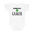 thumbnail image 1 of Inktastic Gonna Be a Gamer Boys or Girls Baby Bodysuit, 1 of 5