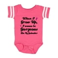 thumbnail image 1 of Inktastic Gorgeous Like My Godmother Girls Baby Bodysuit, 1 of 5