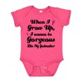 thumbnail image 1 of Inktastic Gorgeous Like My Godmother Girls Baby Bodysuit, 1 of 5