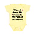 thumbnail image 1 of Inktastic Gorgeous Like My Godmother Girls Baby Bodysuit, 1 of 5