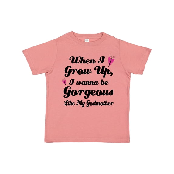 Inktastic Gorgeous Like My Godmother Girls Toddler T-Shirt