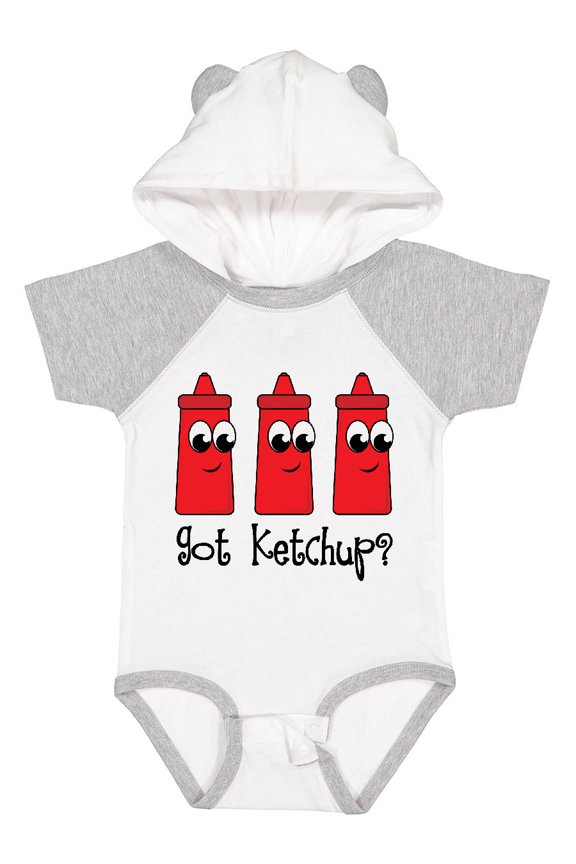 Got Ketchup Boys or Girls Baby Bodysuit