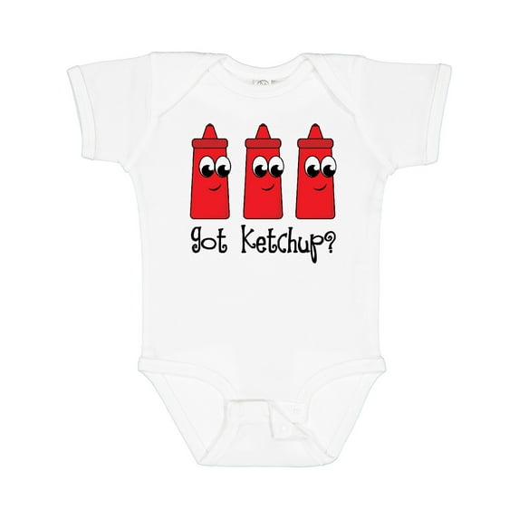 Inktastic Got Ketchup Boys or Girls Baby Bodysuit