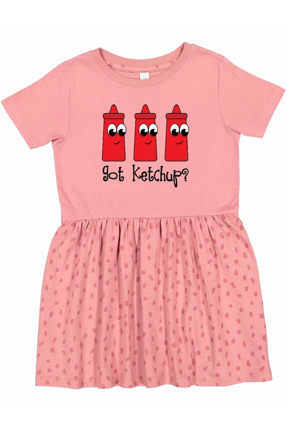 Got Ketchup Girls Toddler Dress