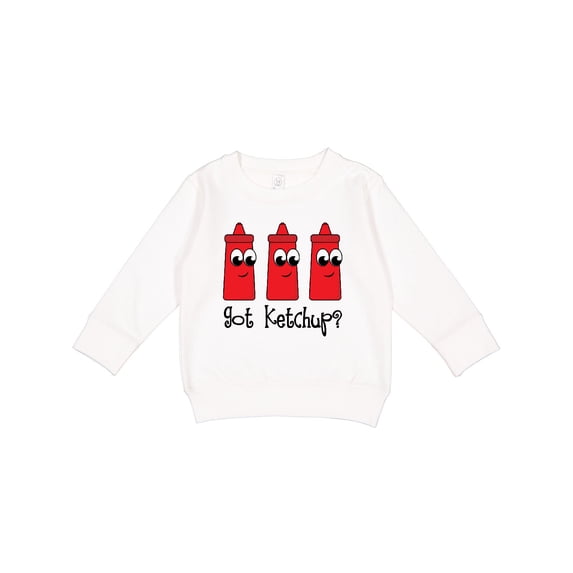 Inktastic Got Ketchup Toddler Sweatshirt