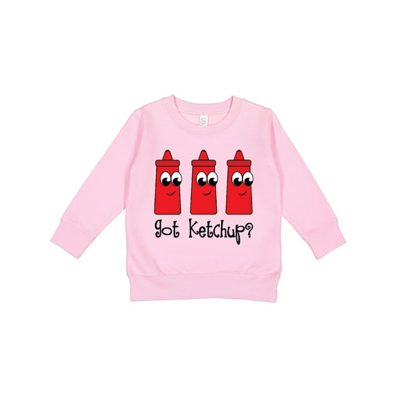 Inktastic Got Ketchup Toddler Sweatshirt