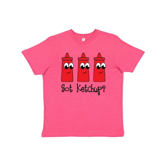 Inktastic Got Ketchup Youth T-Shirt
