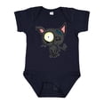 thumbnail image 1 of Inktastic Goth Animals Pets Black Cat Boys or Girls Baby Bodysuit, 1 of 5