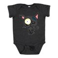 thumbnail image 1 of Inktastic Goth Animals Pets Black Cat Boys or Girls Baby Bodysuit, 1 of 5