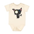 thumbnail image 1 of Inktastic Goth Animals Pets Black Cat Boys or Girls Baby Bodysuit, 1 of 5