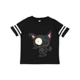 thumbnail image 1 of Inktastic Goth Animals Pets Black Cat Boys or Girls Toddler T-Shirt, 1 of 5