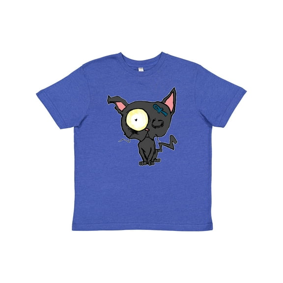 Inktastic Goth Animals Pets Black Cat Youth T-Shirt