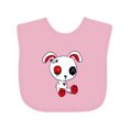 thumbnail image 1 of Inktastic Goth Bunny Boys or Girls Baby Bib, 1 of 4