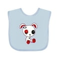 thumbnail image 1 of Inktastic Goth Bunny Boys or Girls Baby Bib, 1 of 4